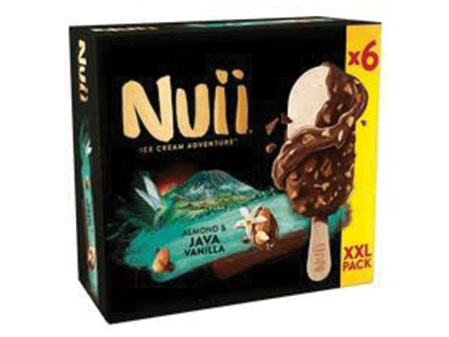 Sladoled Nui Vaniliya Multipak 6x67g