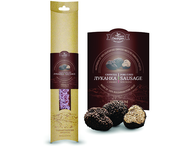 Svinska Lukanka Ferma Georgiev Trufel 140g