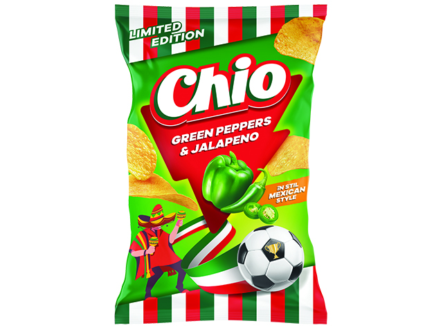 ChioChipsZeleniChushkiHapalanio125g
