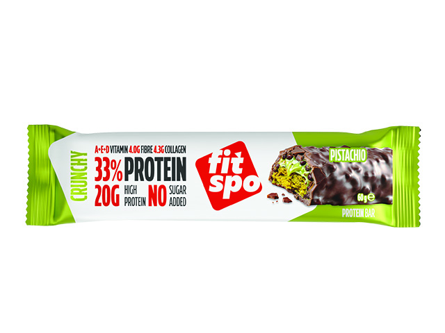 FitSpoBarKranchPistachioBezZahar60g