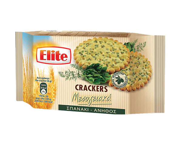 Krekeri Elit Spanak I Kopar 105g