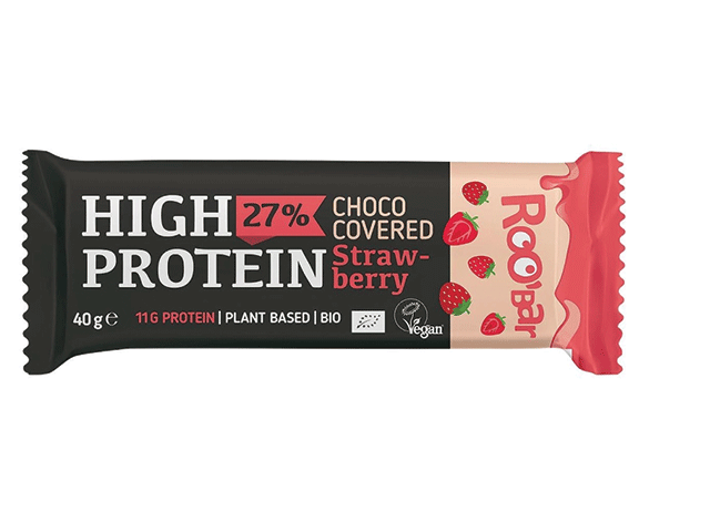 Bio Proteinov Bar Roobar S Yagoda I Rozova Glazura 40g