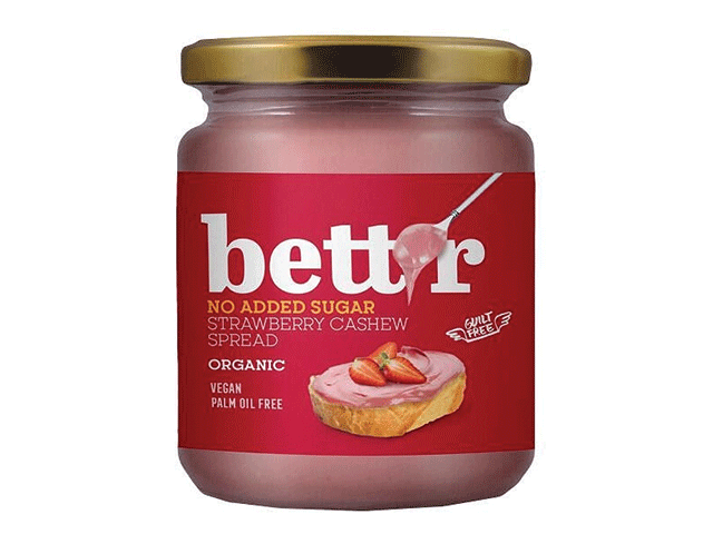 Bio Krem Za Mazane Betr BezDobavena Zahar S Yagodi I Kashu 250g