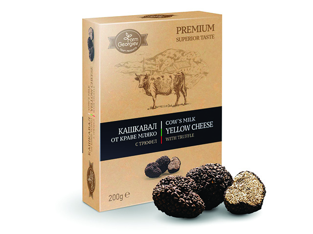 Kashkaval Ferma Georgiev Trufel 200g