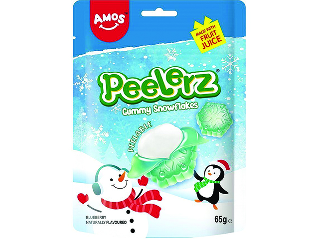 Jelirani Bonboni Amos Snejinki Beleshti 65g