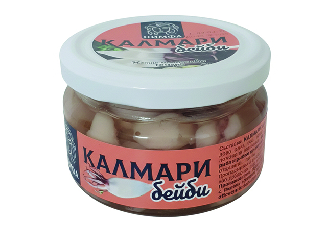 KalmariNimfaBeibiMarinovani180g