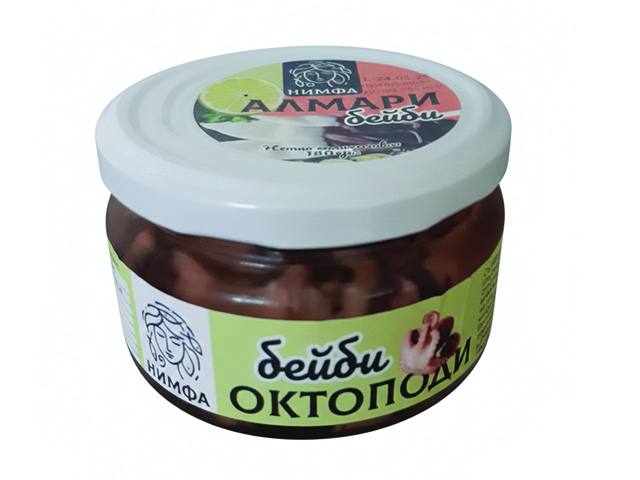 BeibiOktopodiNimfaMarinovani180g