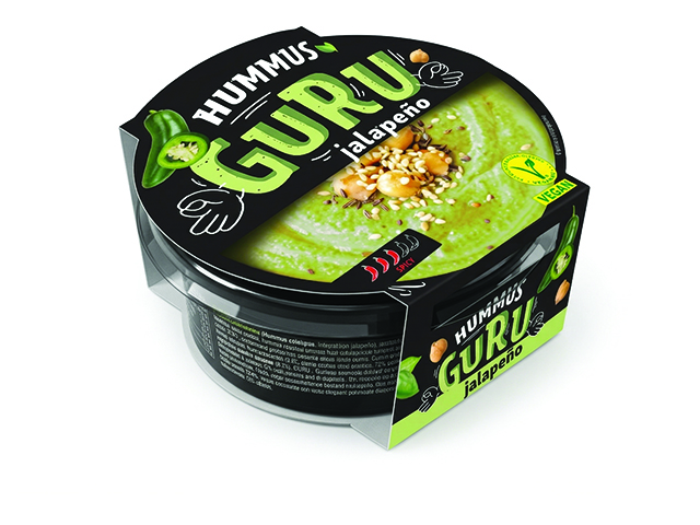 HumusGuruJalapeno180g