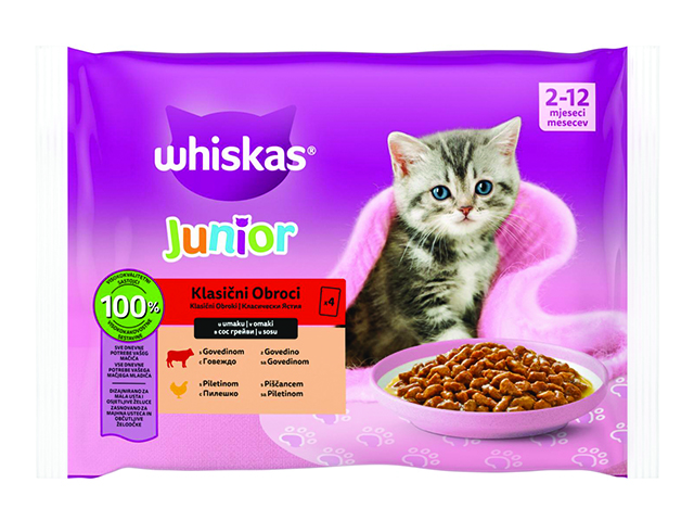 WhiskasPauchMesnaSelektsiyaJunior4X85G