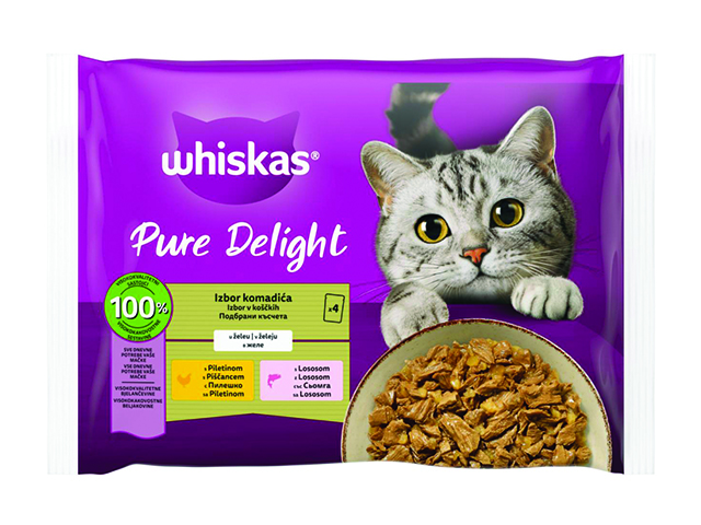 WhiskasPauchMiksMenyuDelight4X85G