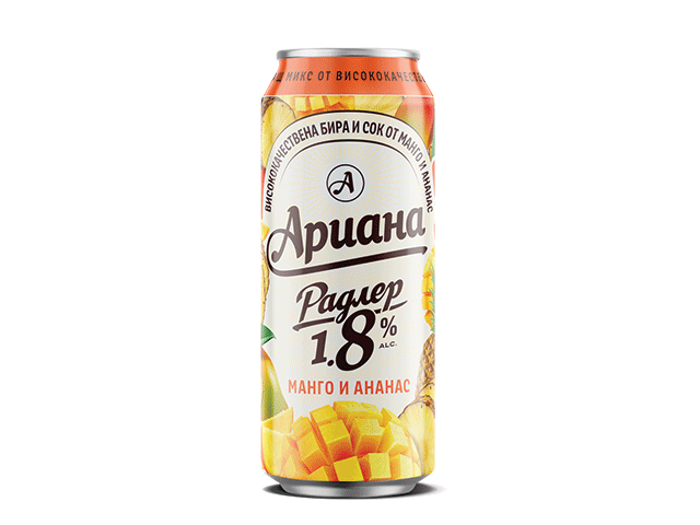 ArianaRadlerMangoIAnanasKen500ml