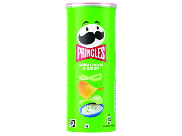 ChipsPringlesSmetanaLuk125g