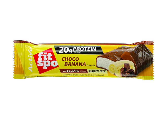 FitSpoBarAktivBananSShokolad60g